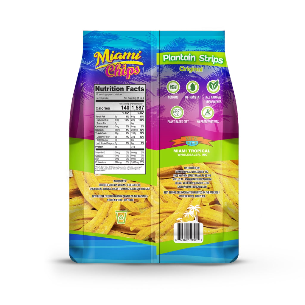 Plantain Strips Original 12oz (Pack of 30)