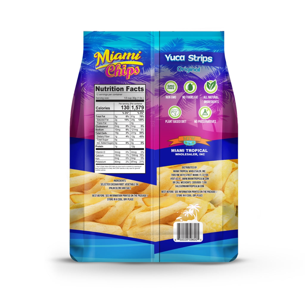 Yuca Strips Original 12oz (30 packs)