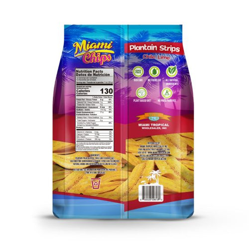 Plantain Strips Chile Lime 12oz (Pack of 30)