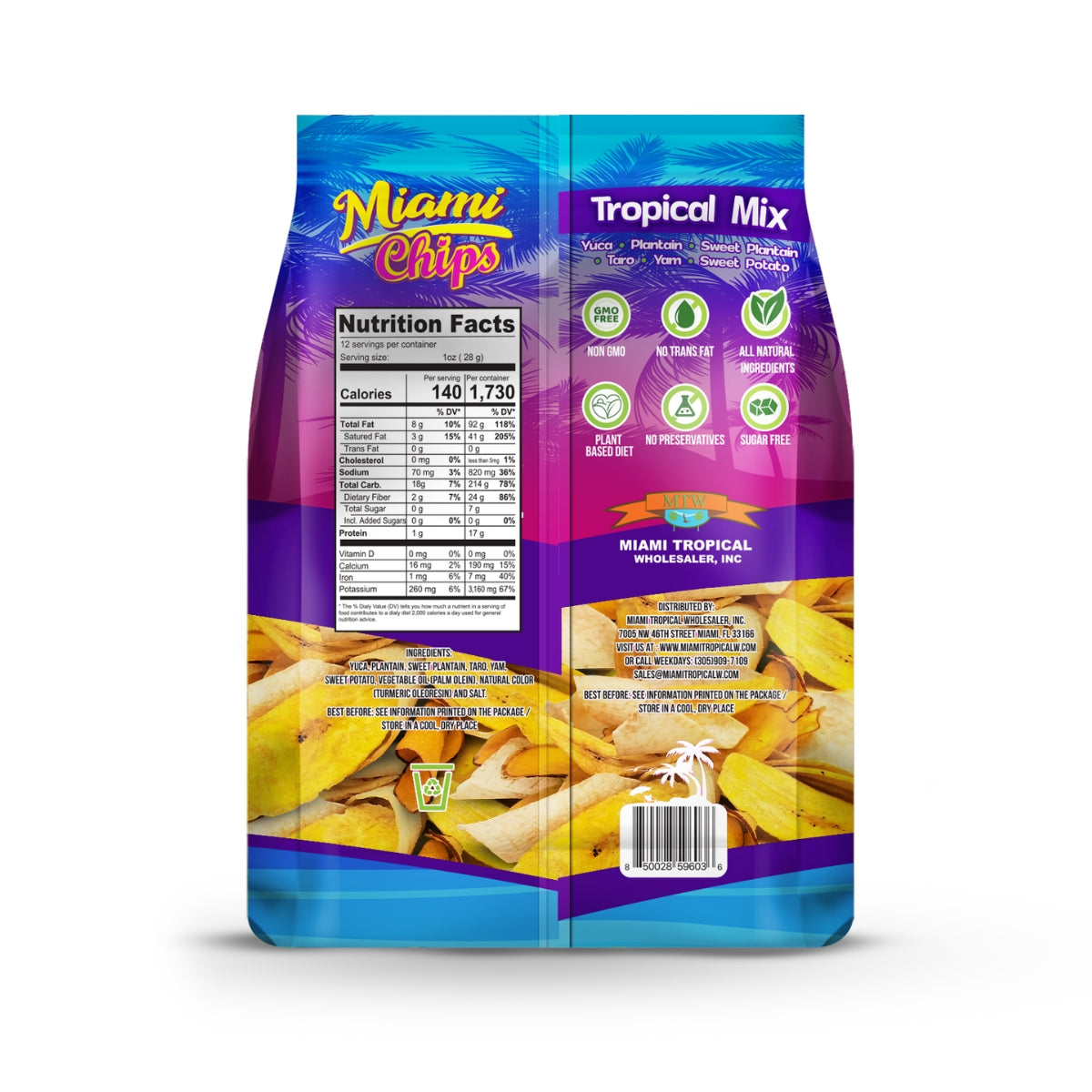 Tropical Mix 12oz (Pack of 30)
